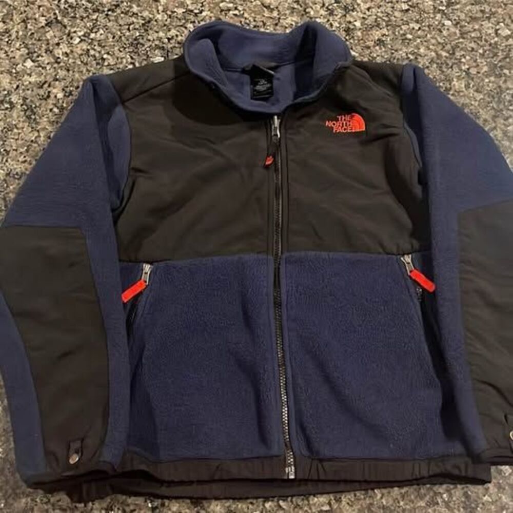 The North Face Youth Jacket Denali Fleece Recycled Polartec Jacket Boy L (14/16)